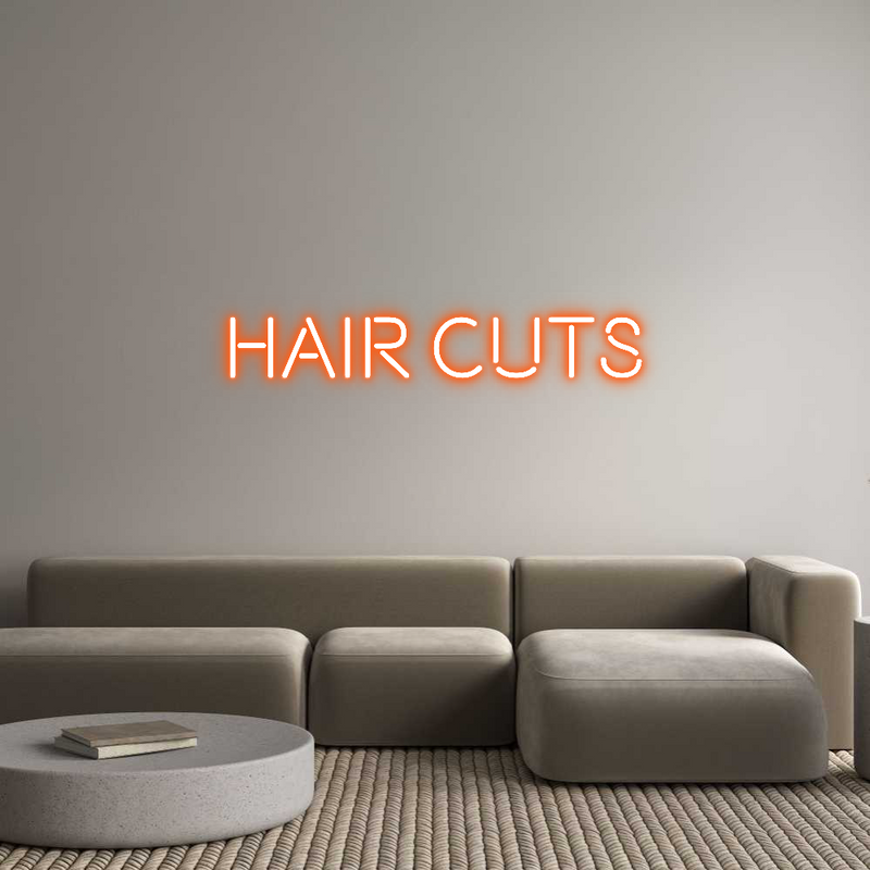 Custom Neon: Hair Cuts