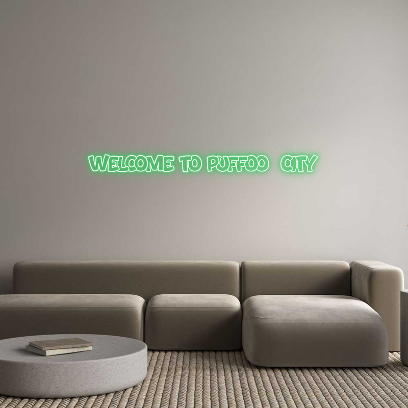 Custom Neon:  Welcome To P...