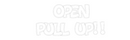 Custom Neon:      OPEN
  ...