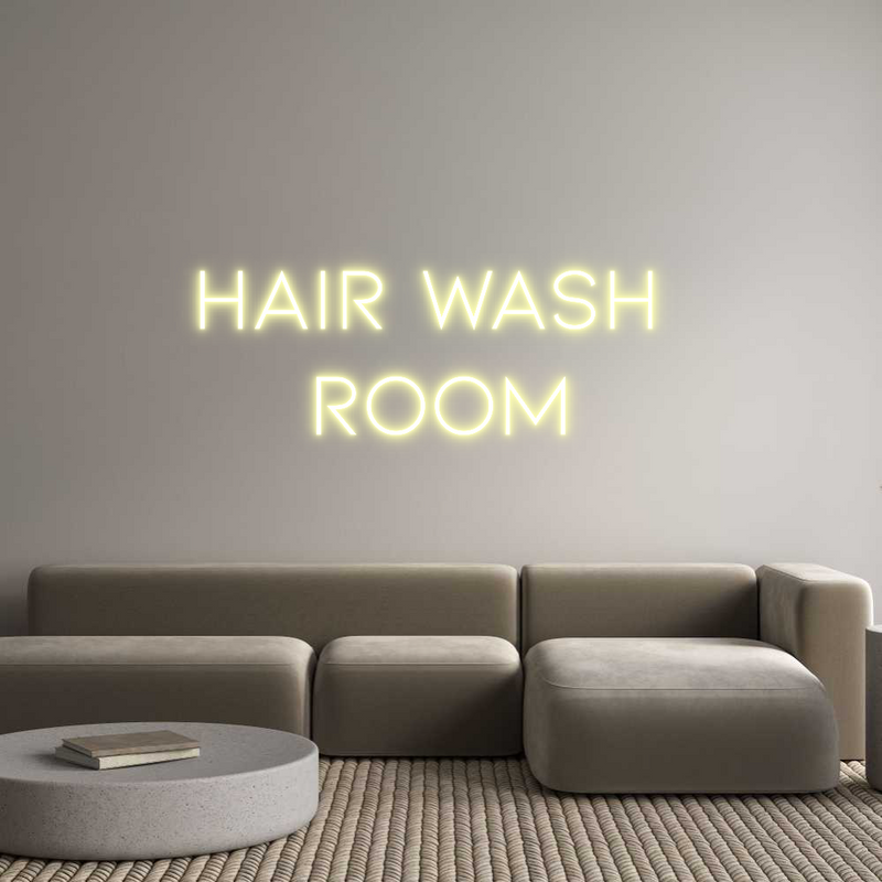 Custom Neon: Hair wash 
R...