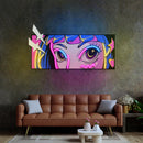 Radiant Gaze LED Neon Sign Light Pop Art