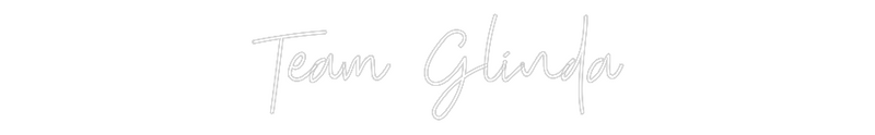 Custom Neon: Team Glinda