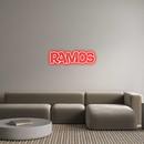 Custom Neon: RAMOS