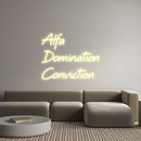 Custom Neon: Alfa
Dominat...