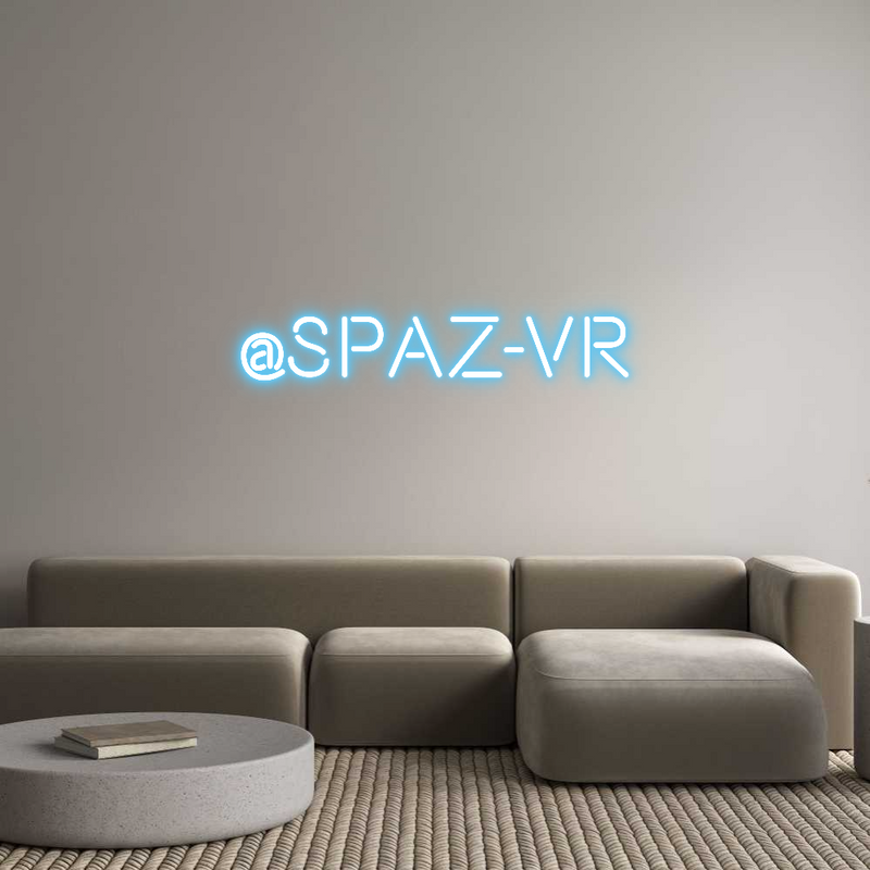 Custom Neon: @Spaz-VR