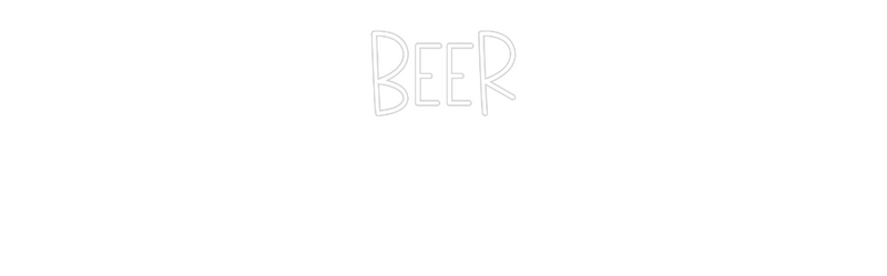 Custom Neon: BEER