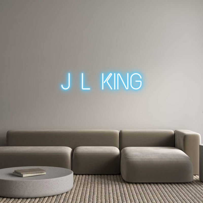 Custom Neon: J L King