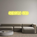 Custom Neon: SEASON GOD