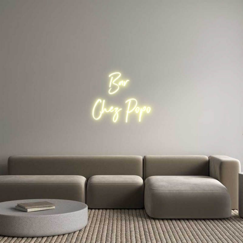 Custom Neon: Bar 
Chez Popo