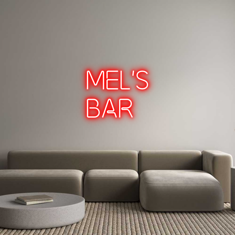 Custom Neon: Mel's
Bar