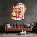 Cat Food LED Neon Sign Light Pop Art