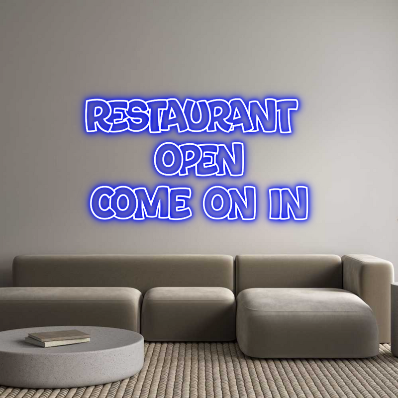 Custom Neon: Restaurant 
...