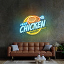 Delicious Fried Chicken Led Neon Acrylic Artwork