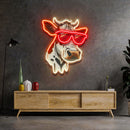 Cool Cow LED Neon Sign Light Pop Art