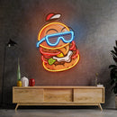 Cool Hamburger LED Neon Sign Light Pop Art