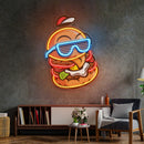 Cool Hamburger LED Neon Sign Light Pop Art