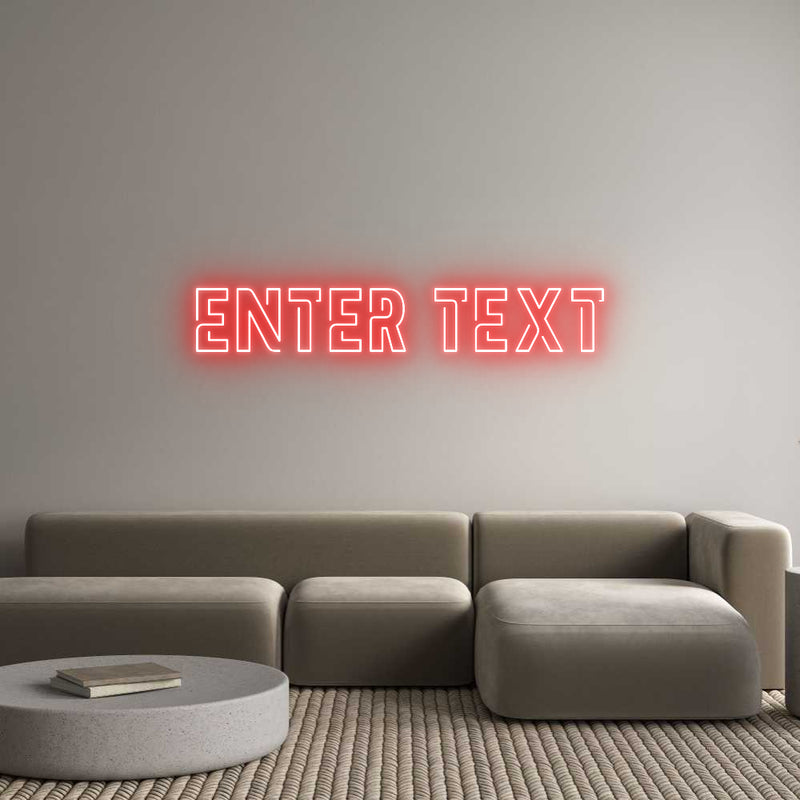 Custom Neon: Enter Text