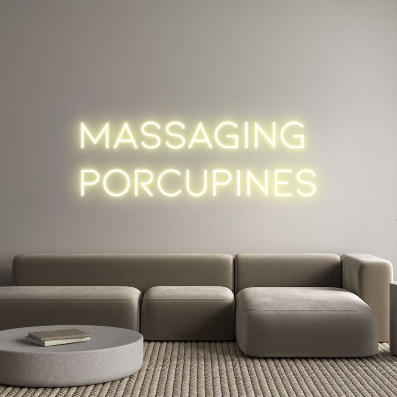 Custom Neon: MASSAGING
PO...