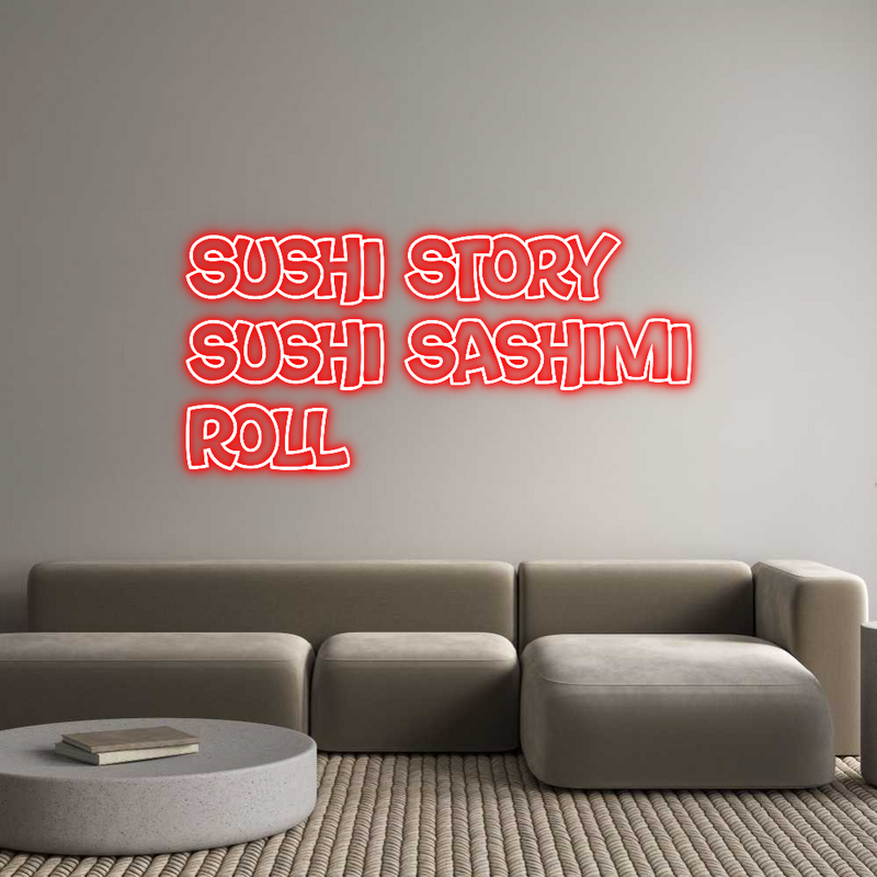 Custom Neon: Sushi Story
...