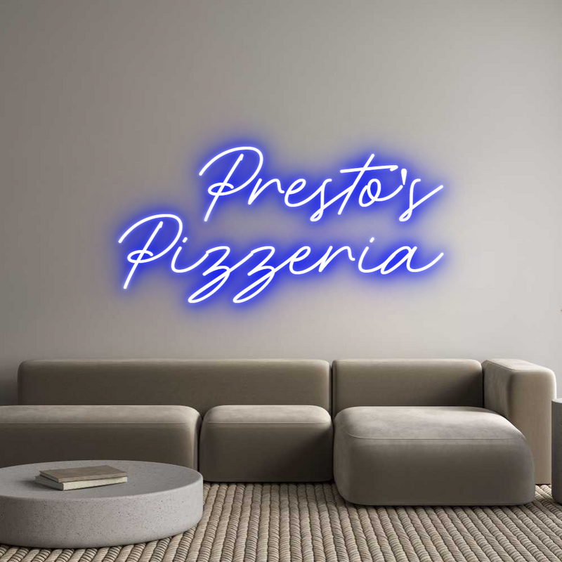 Custom Neon: Presto's
Piz...