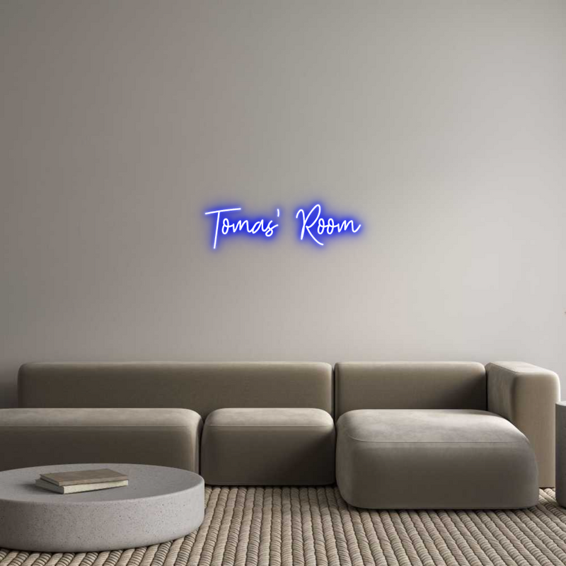 Custom Neon: Tomas' Room