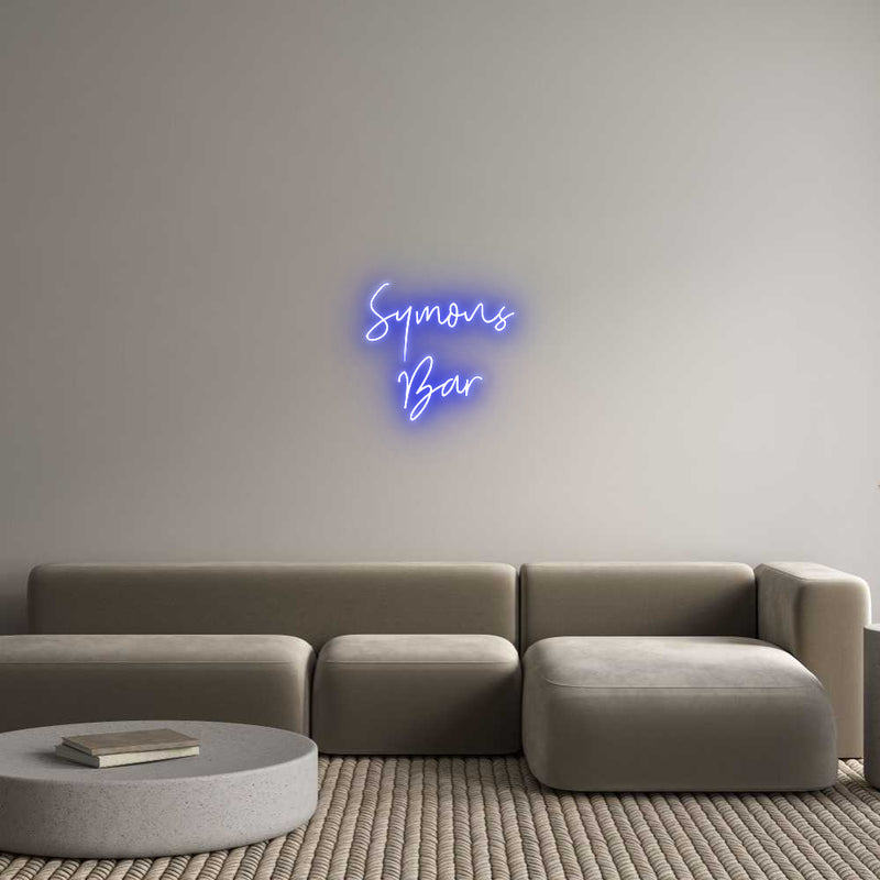 Custom Neon: Symons
Bar