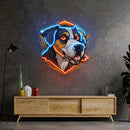 Dog Mascot LED Neon Sign Light Pop Art