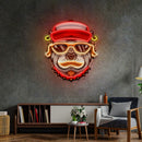 Dog Wearing Sunglasses LED Neon Sign Light Pop Art