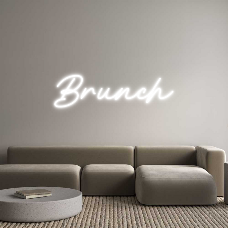 Custom Neon: Brunch