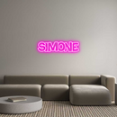 Custom Neon: Simone