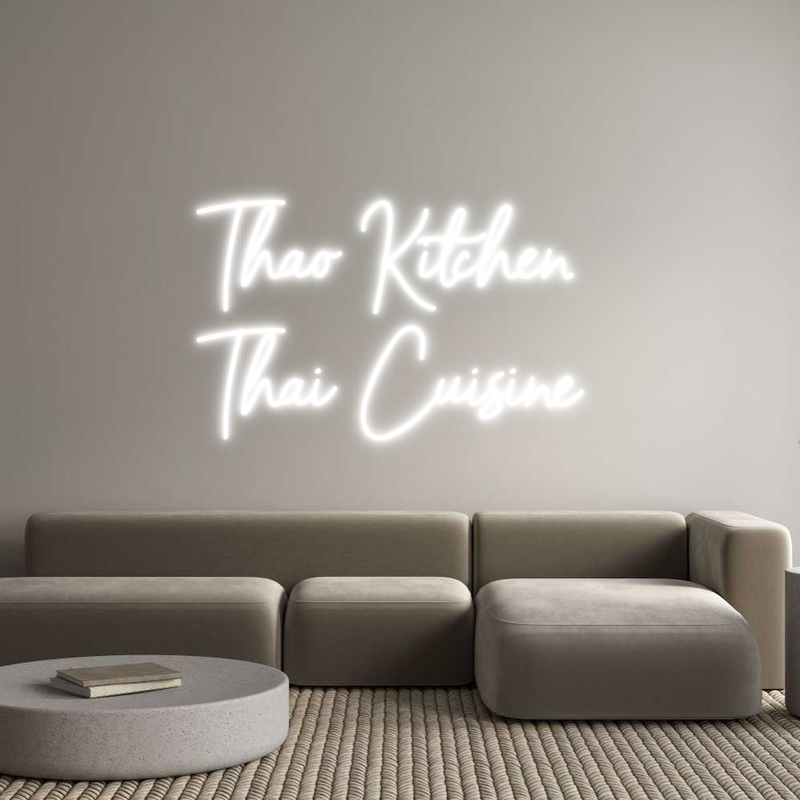 Custom Neon: Thao Kitchen ...