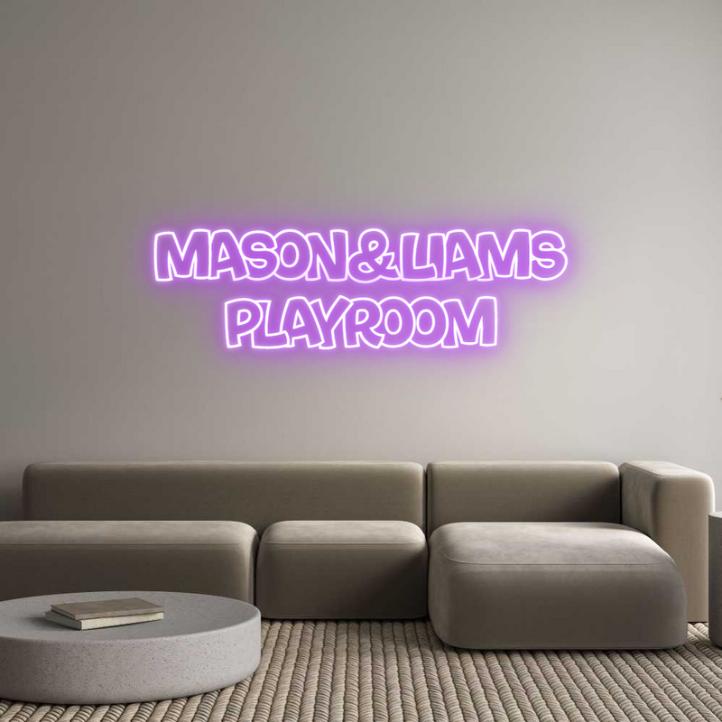 Custom Neon: Mason&Liams
...