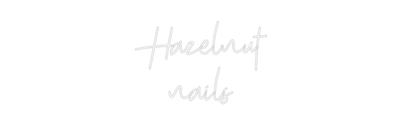 Custom Neon: Hazelnut
nails