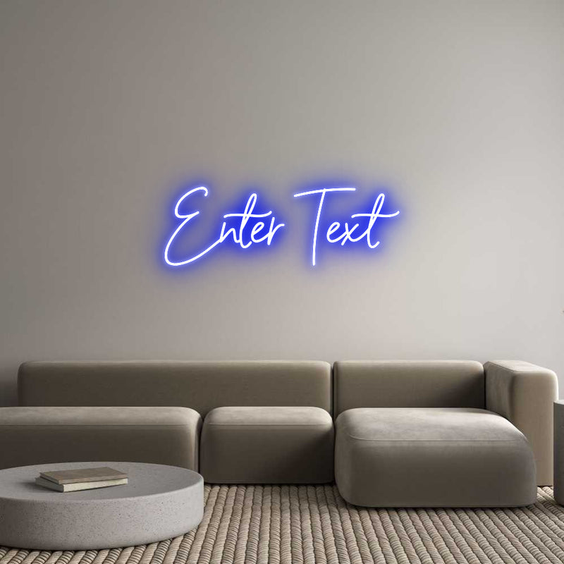 Custom Neon: Enter Text