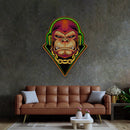 Electro Gorilla LED Neon Sign Light Pop Art