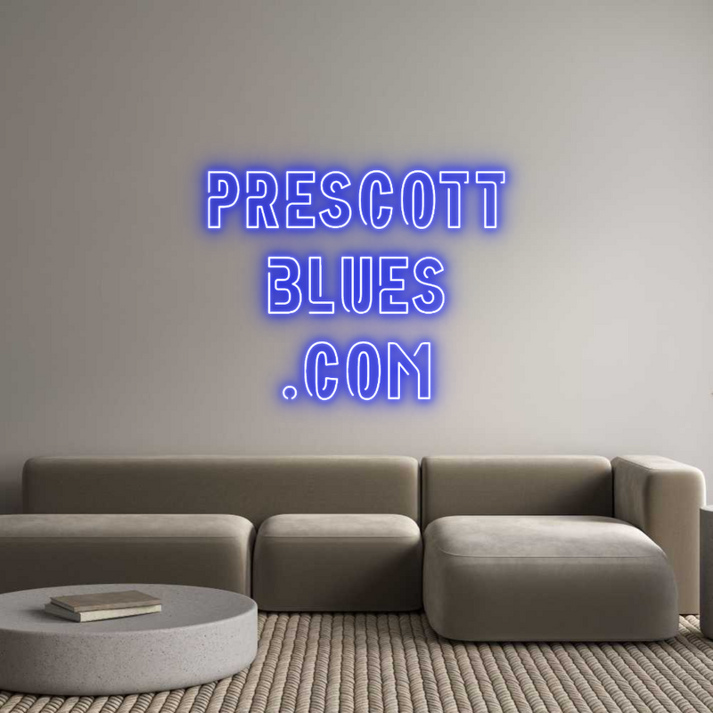 Custom Neon: Prescott
Blu...