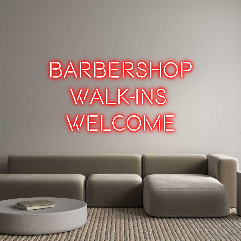 Custom Neon: Barbershop
W...