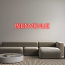Custom Neon: BIENVENUE