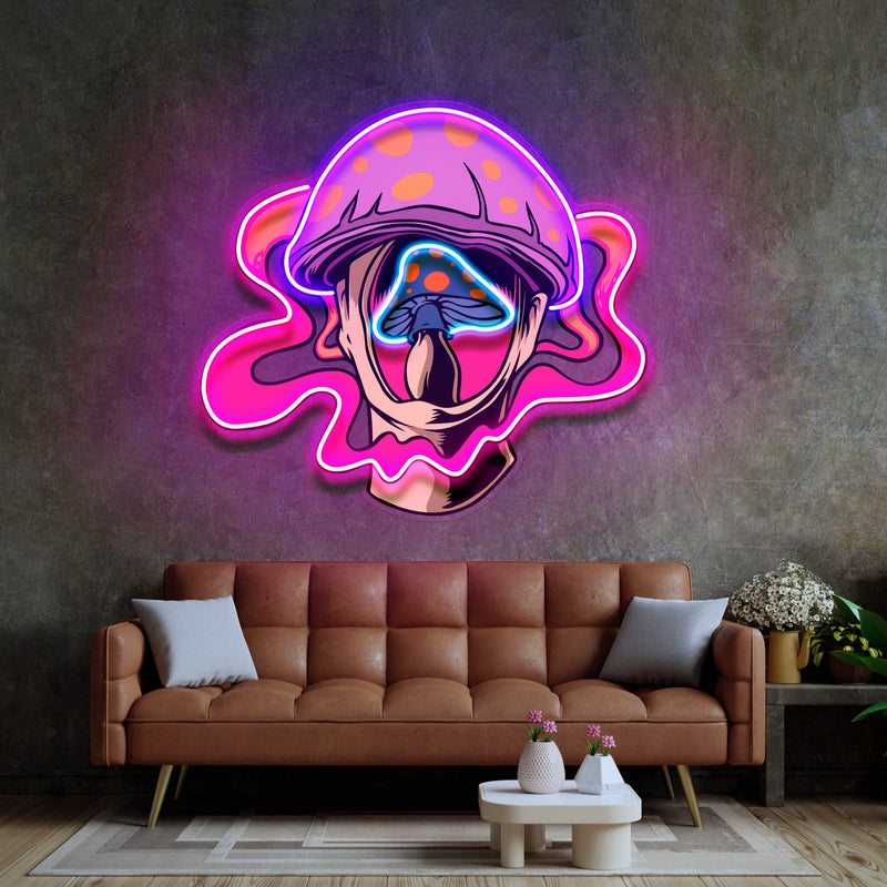 Fantasy Mushroom LED Neon Sign Light Pop Art