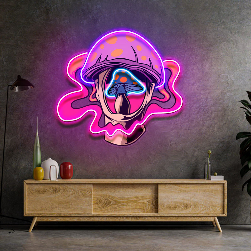 Fantasy Mushroom LED Neon Sign Light Pop Art