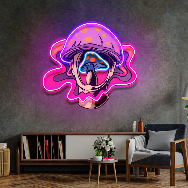 Fantasy Mushroom LED Neon Sign Light Pop Art