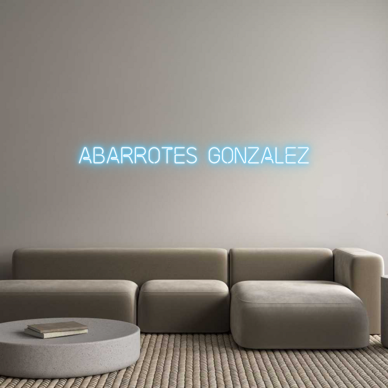 Custom Neon: Abarrotes Gon...