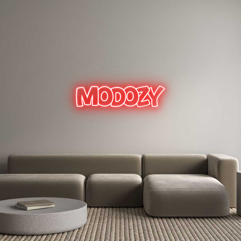 Custom Neon: MODOZY