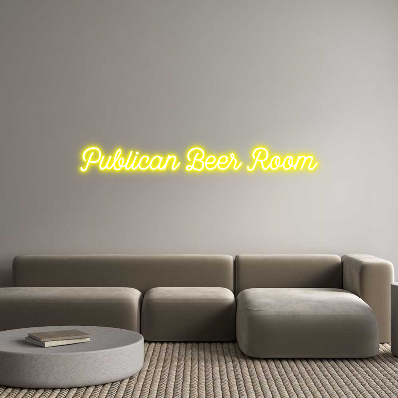 Custom Neon: Publican Beer...