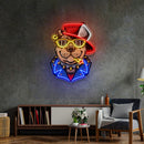 Ganster Dog LED Neon Sign Light Pop Art