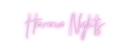 Custom Neon: Havana Nights - Custom Neon Signs | LED Neon Signs | Zanvis Neon®