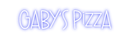 Custom Neon: Gaby’s Pizza - Custom Neon Signs | LED Neon Signs | Zanvis Neon®