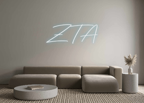 Custom Neon: ZTA - Custom Neon Signs | LED Neon Signs | Zanvis Neon®