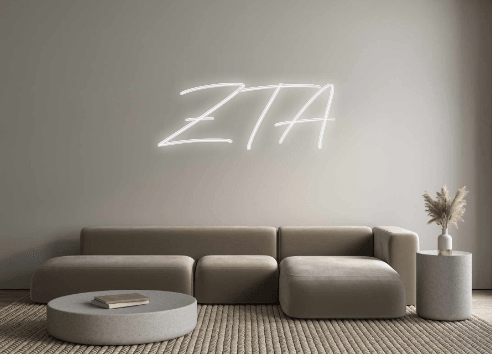 Custom Neon: ZTA - Custom Neon Signs | LED Neon Signs | Zanvis Neon®