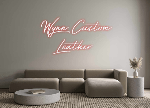 Custom Neon: Wynn Custom
L... - Custom Neon Signs | LED Neon Signs | Zanvis Neon®